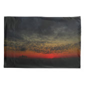 Housse D'oreillers Coucher de soleil avant la tempête (Dos)