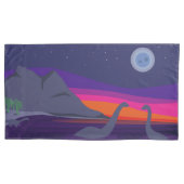 Housse D'oreillers Coucher du soleil jurassique (devant)