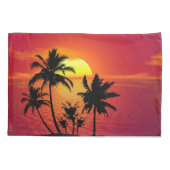 Housse D'oreillers Coucher du soleil tropical (Dos-gauche)