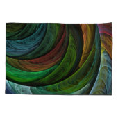 Housse D'oreillers Couleur Gloire Moderne Art Abstrait Motif Élégant (Dos)