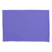 Housse D'oreillers Couleur uni bleu violet (devant)