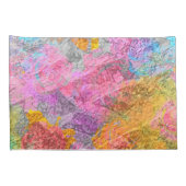 Housse D'oreillers Couleurs Abstraites (Dos-Droit)