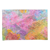 Housse D'oreillers Couleurs Abstraites (devant-Droit)