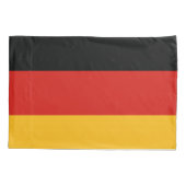 Housse D'oreillers COULEURS DE DRAPEAU ALLEMANDE + vos idées (Dos-gauche)