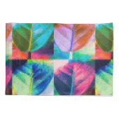 Housse D'oreillers Couleurs feuille (Dos-gauche)