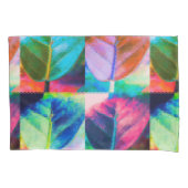 Housse D'oreillers Couleurs feuille (devant-gauche)
