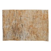 Housse D'oreillers Couleurs rustiques entrelacées dans une texture mé (devant)