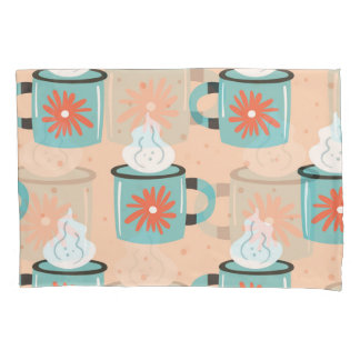 Housse D'oreillers Coupe bleu clair Motif sans voile.