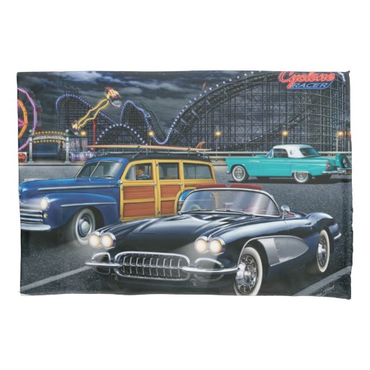 Housse D'oreillers Coureur 2 de cyclone (devant-gauche)