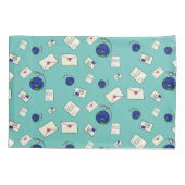 Housse D'oreillers Courrier dans le monde (Dos)