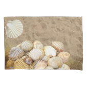 Housse D'oreillers Coussin Coque Beach Clams Sand Beach Stations (devant)