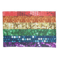 coussin coque  du drapeau de la fierté séquentiell