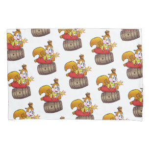 Housse D'oreillers Coussin Coque écureuil canon de maïs