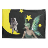 Housse D'oreillers Coussin Coque Fairy et astronaute (Dos)