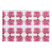 Housse D'oreillers Coussin Coque Pink Peonies (Dos)