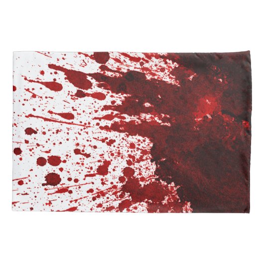 Housse D'oreillers Coussin Coque Splatter de sang Vampire Horreur got (Dos-gauche)