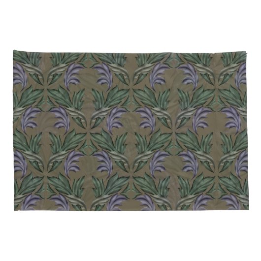 Housse D'oreillers Coussin d'anémone éthérique (Dos-Droit)