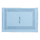 Housse D'oreillers Coussin de Fleur de lis (Dos)