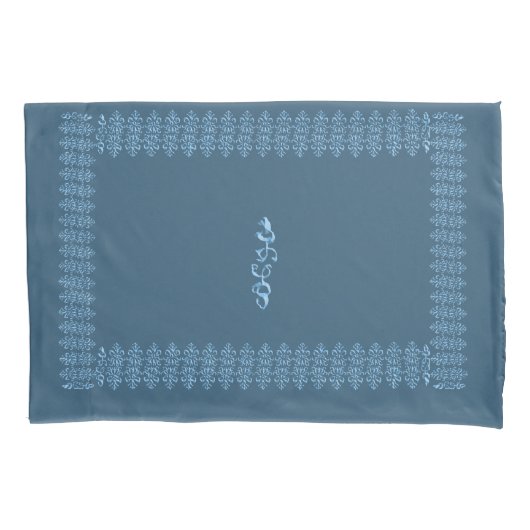 Housse D'oreillers Coussin de Fleur de lis (devant)