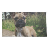 Housse D'oreillers Coussin de lancer Bouledogue Français (Dos)