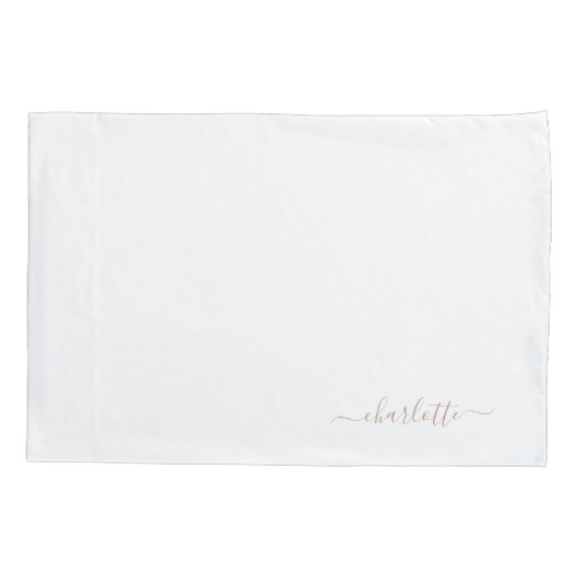 Housse D'oreillers Coussin de lit personnalisé (Dos)