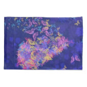 Housse D'oreillers coussin de papillons cardiaques Coque (Dos)