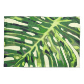 Housse D'oreillers Coussin Feuille tropical Coque (Dos)