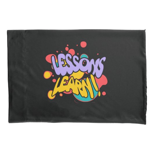 Housse D'oreillers COUSSIN MAISON ÉCLABoussures LEÇONS APPRISES  (devant)