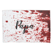 Housse D'oreillers Coussin personnalisé Coques Splatter de sang Vampi (devant-gauche)