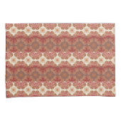 Housse D'oreillers Coussin rouge, brun, crème (devant-Droit)