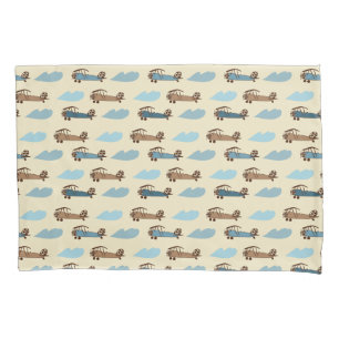 Housse D'oreillers Coussin Sham Toy Avion