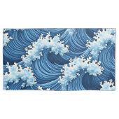 Housse D'oreillers coussin vague (devant-gauche)