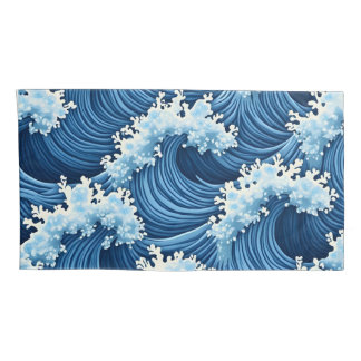 Housse D'oreillers coussin vague