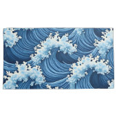 Housse D'oreillers coussin vague (devant-Droit)