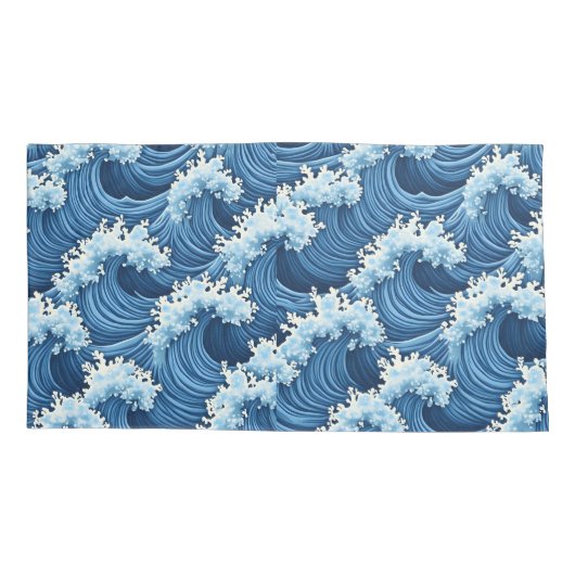 Housse D'oreillers coussin vague (Dos)