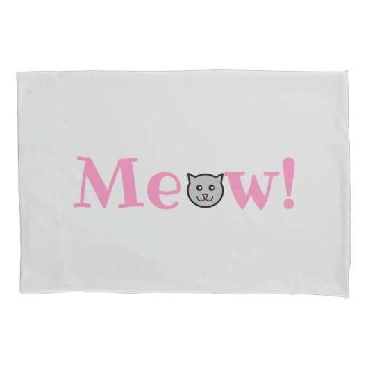 Housse D'oreillers Couvercle Coussin de chat Sassy (devant)