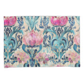 Housse D'oreillers Couvercle de couette rose fleurie Art Nouveau (devant-Droit)