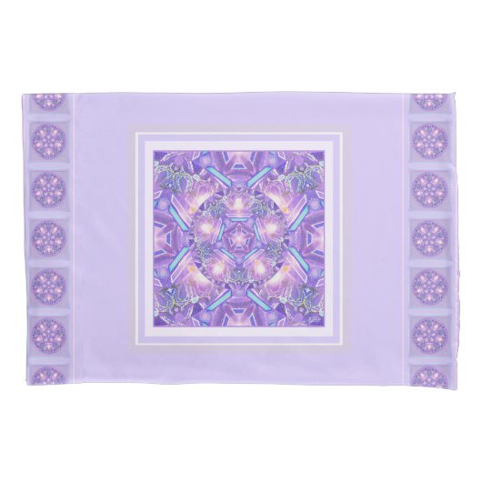 Housse D'oreillers Couvercle Duvet W1 violet (devant)