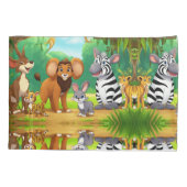 Housse D'oreillers Couverture Coussin de dessin (Dos)