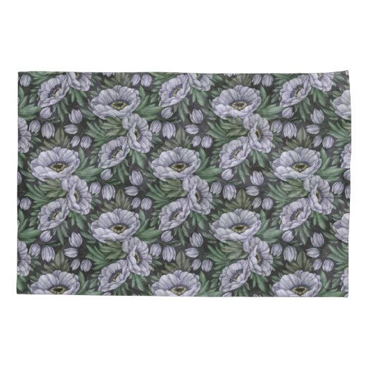 Housse D'oreillers Couvertures de Coussin de fleur de lune (Dos-gauche)