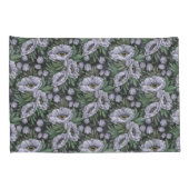 Housse D'oreillers Couvertures de Coussin de fleur de lune (Dos-Droit)