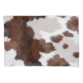 Housse D'oreillers Couvre-vaches Brow and White (devant-gauche)