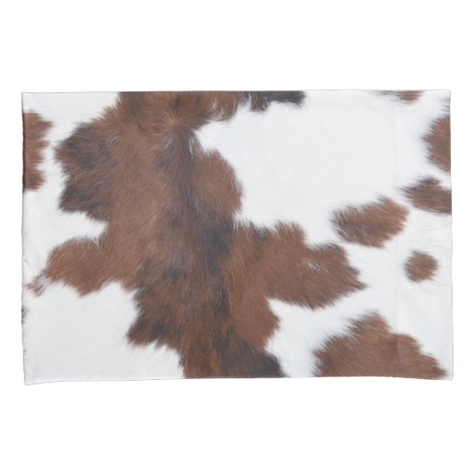 Housse D'oreillers Couvre-vaches Brow and White (devant-Droit)