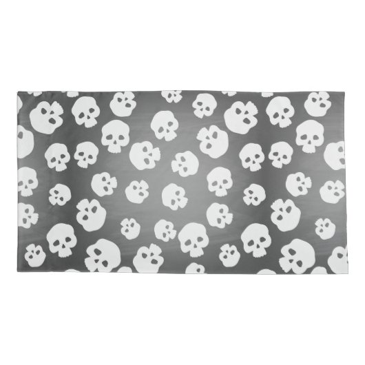 Housse D'oreillers Crânes (Dos-gauche)