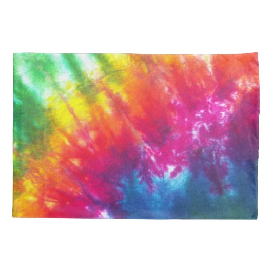 Housse D'oreillers Cravate multicolore (Dos)