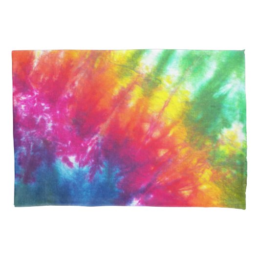 Housse D'oreillers Cravate multicolore (devant)
