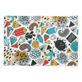 Housse D'oreillers Crazy head (Dos)