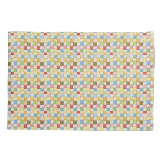 Housse D'oreillers CRAZY QUILT Pillowcase (Dos)