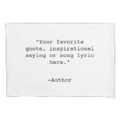 Housse D'oreillers Créez votre propre devis (devant)