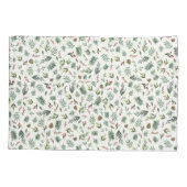 Housse D'oreillers Crème naturelle Nature Oreiller de Noël (Dos)